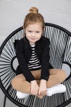 Levv meisjes vest Vienna Grey Charcoal