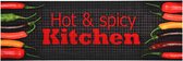 Keukenmat wasbaar Hot & Spicy 60x300 cm