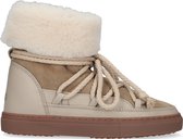 Inuikii Classic High Laced Vachtlaarzen - Warme Laarzen - Dames - Taupe - Maat 36