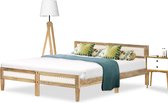 vidaXL Bedframe massief mangohout 180 cm