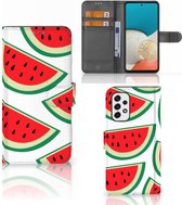 Smartphone Hoesje Geschikt voor Samsung Galaxy A53 Foto Hoesje ontwerpen Originele Cadeaus Watermelons