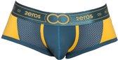 2EROS Kratos Trunk Underwear Golden Forest Groen - MAAT M - Heren Ondergoed - Boxershort voor Man - Mannen Boxershort