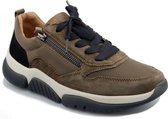 Gabor rollingsoft sensitive 76.938.30 - dames wandelsneaker - bruin - maat 41 (EU) 7.5 (UK)