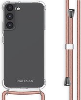 iMoshion Backcover met koord Samsung Galaxy S22 Plus hoesje - Rosé Goud