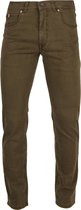 Gardeur - Batu Broek Donkergroen - Modern-fit - Broek Heren maat W 32 - L 32