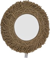 Spiegel  rond jute