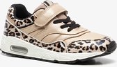Blue Box meisjes sneakers met luipaardprint - Goud - Maat 30