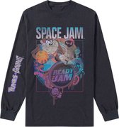 Space Jam 2 Ready 2 Jam Longsleeve T-Shirt Zwart - Officiële Merchandise