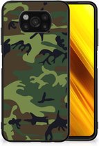Smartphonehoesje Xiaomi Paco X3 | X3 Pro GSM Hoesje met Zwarte rand Camouflage