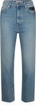 zoe karssen - dames -  straight-up slim jeans ii -  med blue vintage was - 28