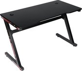 Iwant® Game Bureau - Ergonomisch - Computertafel - 120 x 60cm – Z-shape - Zwart