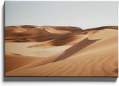 Walljar - Woestijn - Muurdecoratie - Canvas schilderij