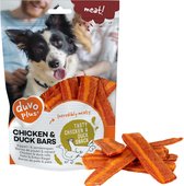 Duvo+ meat! kippen-en eendenrepen 100g - ± 9st
