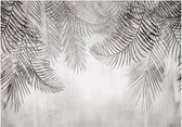 Zelfklevend fotobehang - Night Palm Trees.
