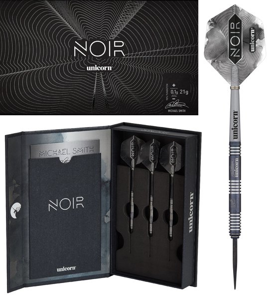 Unicorn Michael Smith Noir 90% - Dartpijlen - 25 Gram van Unicorn — afbeelding 2