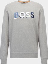 Boss Men Casual (Orange) Sweater Grijs Wecirclogo 10230209 01 50466690/041