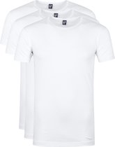 Alan Red - Ottawa T-shirt Stretch Wit (3-Pack) - Maat L - Body-fit