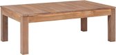 Decoways - Salontafel 110x60x40 cm teakhout met natuurlijke afwerking