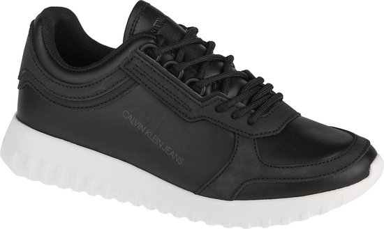 Calvin Klein Runner Laceup YW0YW00375-BEH, Vrouwen, Zwart, Sneakers, maat: 40