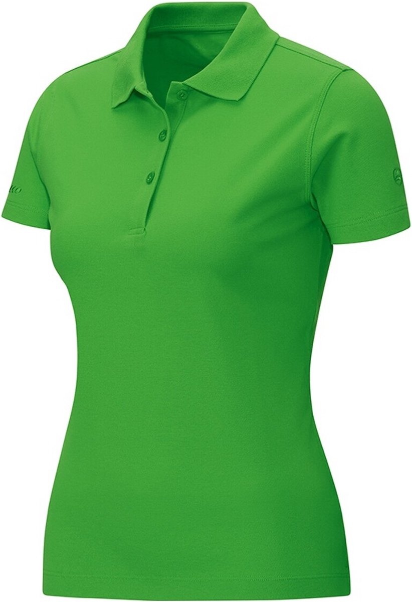 Jako - Polo Classic Women - Polo's Groen - 38 - zachtgroen