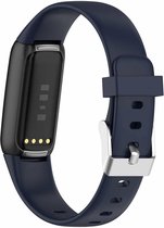 Donker Blauw Silicone Band Voor De Fitbit Luxe - Small