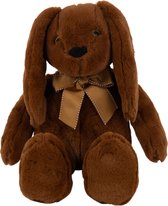 Konijn - Konijn | pluche | bruin | 31x30x (h)31 cm