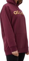 Adidas Essentials Oversized Trui / Hoodie - Bordeaux Dames - Maat XS