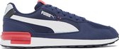 Puma Graviton Tech Sneakers Zwart/Rood Kinderen - Maat 37