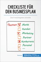 Management und Marketing - Checkliste für den Businessplan