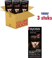 Syoss Colors Cream Baseline 3-8 Donker Goudbruin Stylist Selection Voordeelverpakking