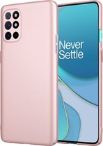 ShieldCase OnePlus 8T Ultra thin case - roze - Siliconen backcover hoesje - Silicone case softcase beschermhoesje - Ultra dun hoesje - Ultra thin