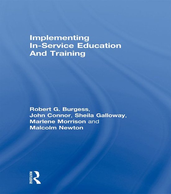 Implementing In-Service Education and Training - cover