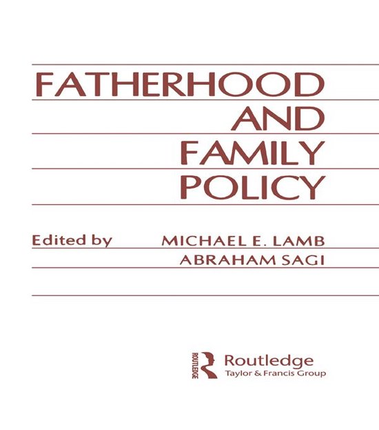 Fatherhood and Family Policy - cover