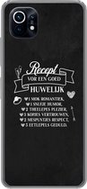Telefoonhoesje Geschikt voor Xiaomi Mi 11 hoesje - TAALFOUT! RECEPT VOR IPV RECEPT VOOR - Siliconen Telefoonhoesje