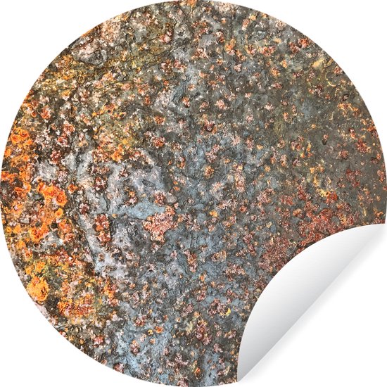 Wallpaper Circle - Métal - Plaques - Rouille - 80x80 cm - Wall Circle