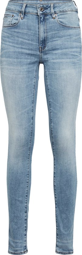 G-Star RAW Jeans High Skinny Wmn Lt Indigo Aged Dames Maat - W25 X L30