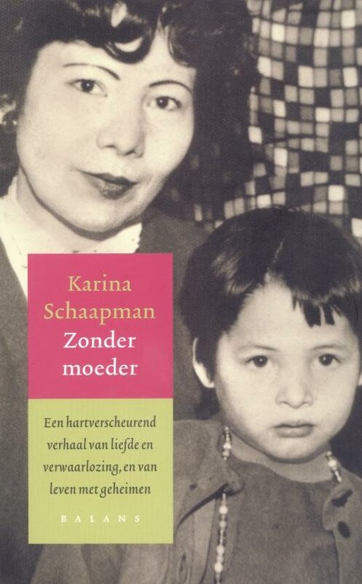 Cover van het boek 'Zonder moeder' van Karina Schaapman