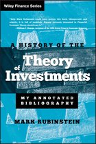 Wiley Finance 335 - A History of the Theory of Investments