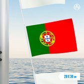 Vlaggetje Portugal 20x30cm