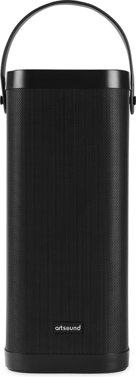 ArtSound PWR05, Draagbare 3-weg Bluetooth speaker met actieve filter, 150W, zwart