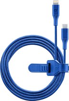 Cellularline - Usb kabel, usb-c naar lightning 1M, blauw