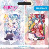 Hatsune Miku Pin Badges 2-Pack Set B