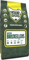 Pup 3 kg Yourdog griffon bruxellois hondenvoer