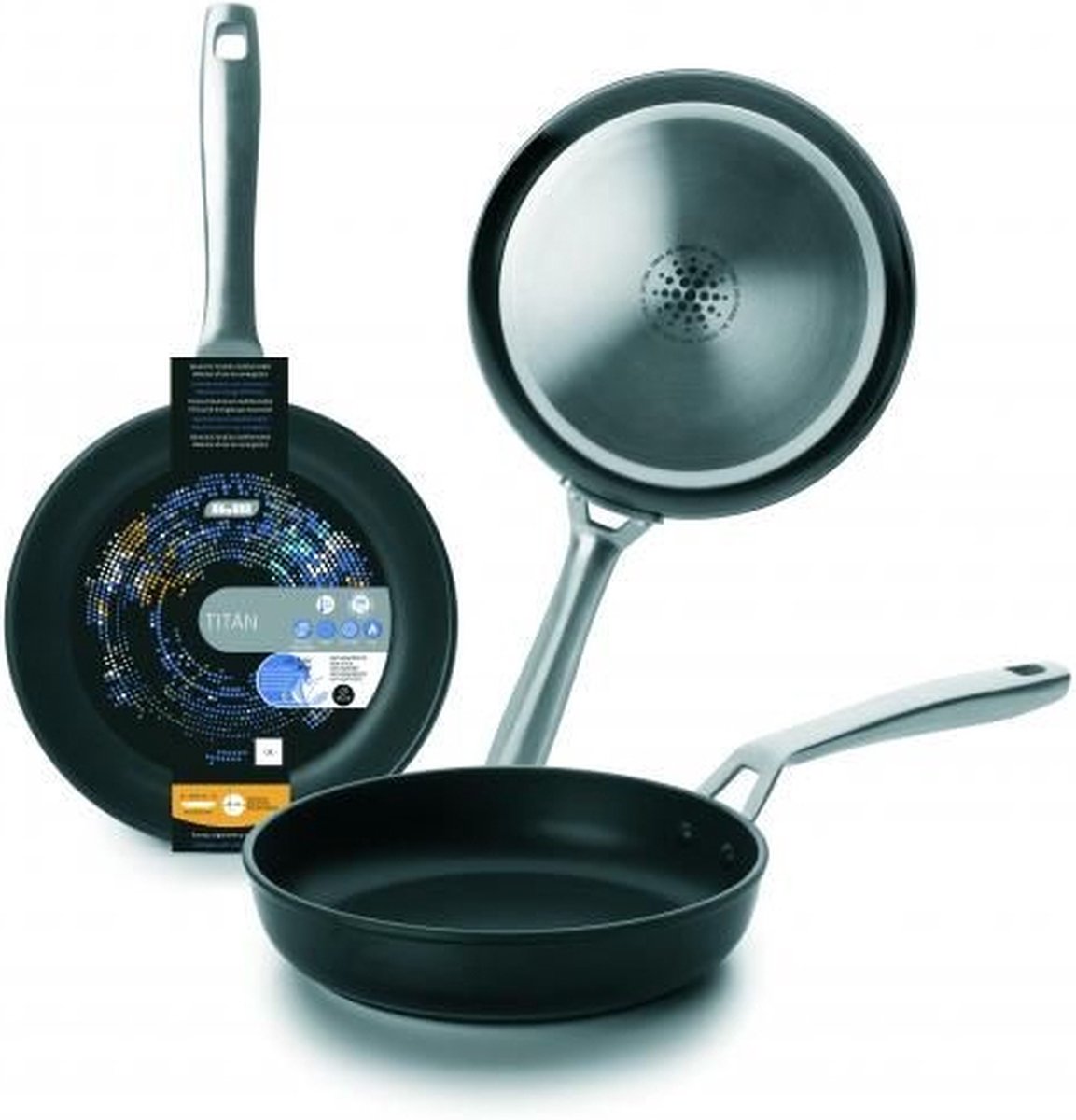 Ibili Titan Koekenpan - 24 cm