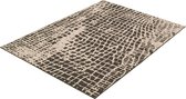 Sisal tapijt Safari Zwart/Zilver - 170 x 120 cm