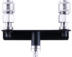Dubbele Dildo Opzetstuk Adapter Hismith Premium KlicLok