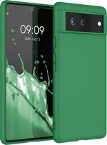 kwmobile telefoonhoesje voor Google Pixel 6 - Hoesje voor smartphone - Back cover in elfengroen