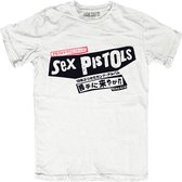 Sex Pistols Heren Tshirt -M- Filthy Lucre Japan Wit