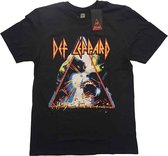 Def Leppard Heren Tshirt -2XL- Hysteria Zwart