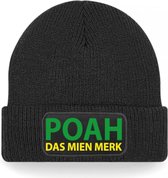 Achterhoekse muts ‘POAH DAS MIEN MERK'